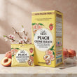 Golden Girl Peach Crème Bleach 10ml Sachet | Brightening Facial & Body Hair Bleach for Glowy, Hydrated, Dark Spot & Tan Removal, Dry & Dull Skin Care Routine