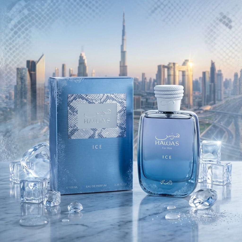 Rasasi Hawas Ice Eau de Parfum 100ml Swwt Arabian Perfum