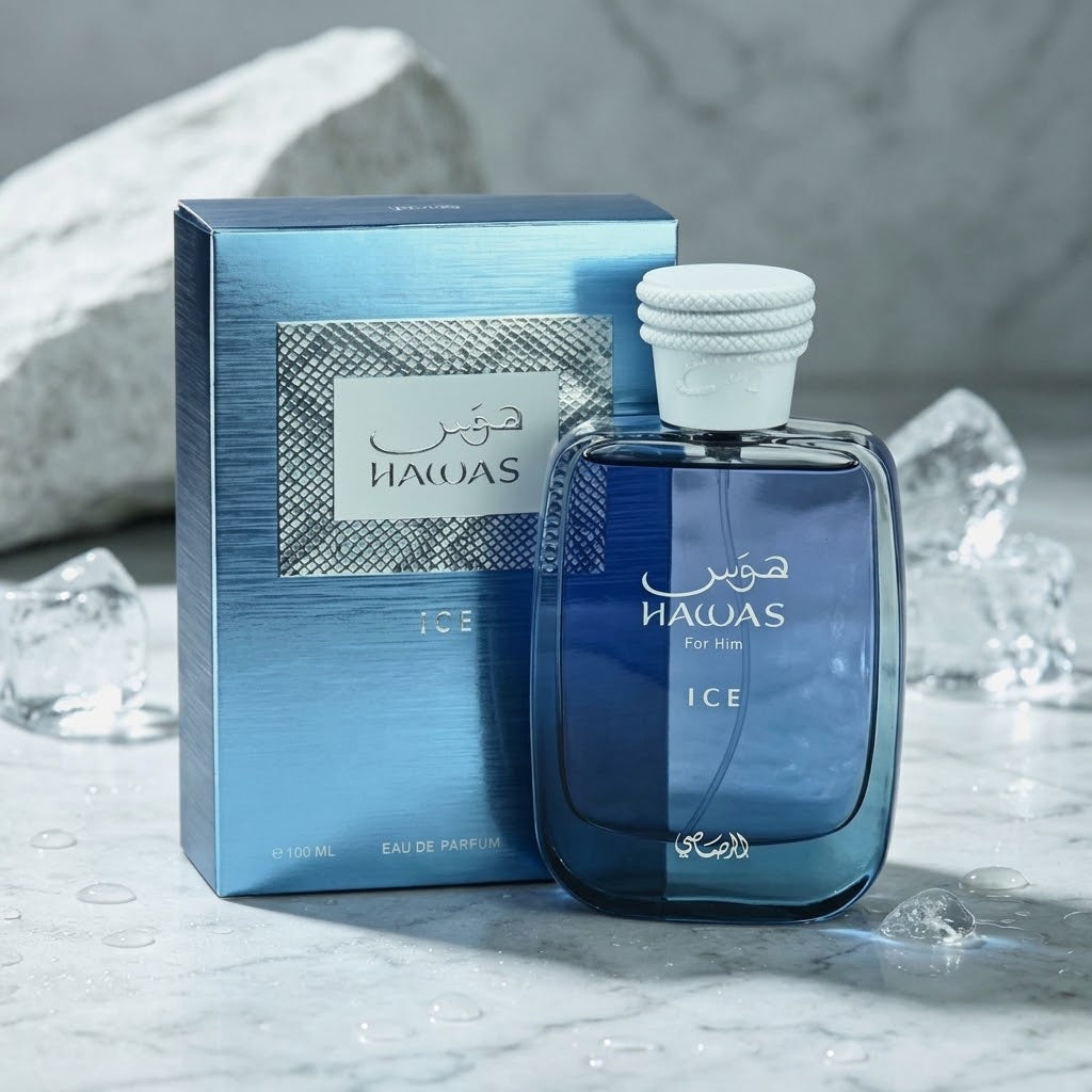 Rasasi Hawas Ice Eau de Parfum 100ml Swwt Arabian Perfum