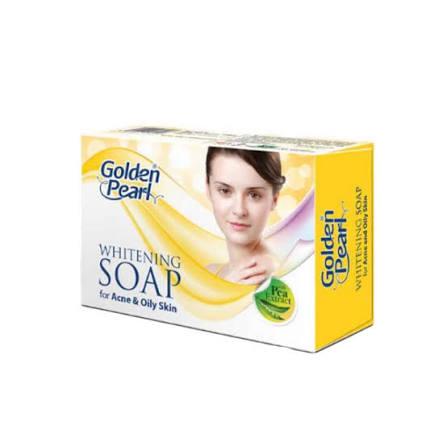 Golden Pearl Glowing Whitening Soap | Daily Facial & Body Cleanser for Normal, Dry, Oily & Acne-Prone Skin | Brightening & Deep Cleansing