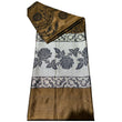Beautiful high quality pashmina shawl printed border and centre full size 40/90 inches light weight