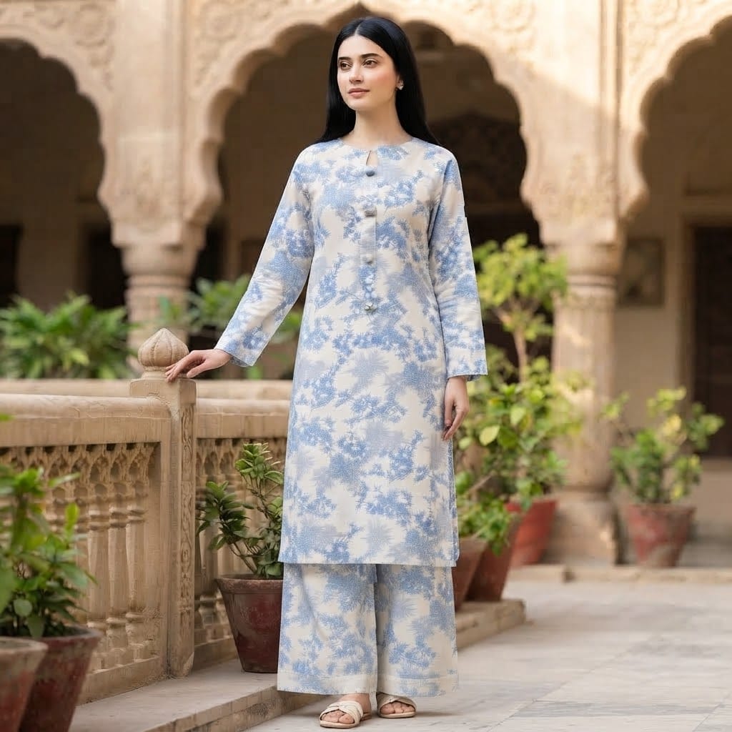 Women's Printed Pakistani Cord Sets I Salwar Kameez I Summer Fabric- Loose Fit, 10 Designs Size S-XXL -  Breathable Soft Suit Womenswear Aesthetics Asian Clothes Salwar Summer
