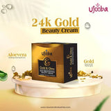 Gold & Glow Skin Brightening Beauty Cream (17g) – Dark Spot Corrector, Anti-Aging Facial Cream for Glowing, Even Skin Tone & Blemish Removal