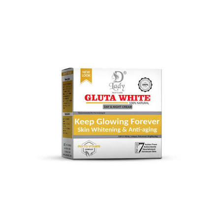 100% Natural Gluta White Day & Night Cream | Brightening Moisturizer | Hydrating Face Cream | Daily Skincare for All Skin Types