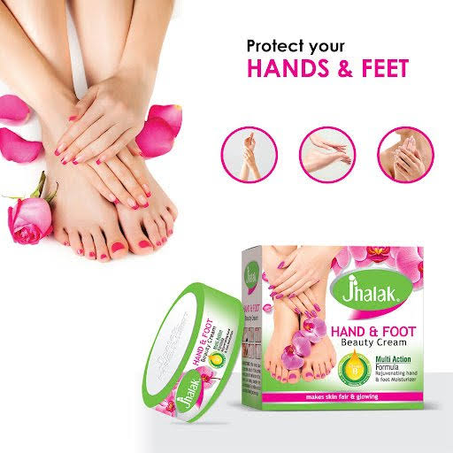 Jhalak Hand And Foot Beauty Cream Rejunevate Your Hand And Feet Make Your Skin Fair Supple Glow