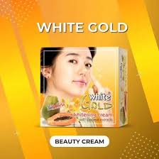 White Gold Whitening Cream with Papaya Extract | Authentic Pakistani Beauty Cream for Bright, Glowing, Smooth & Radiant Skin Care 100% Genuine