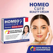 Homeo Cure Beauty Cream 50g | Fast-Acting Skin Whitening &amp; Brightening Cream for Dark Spots, Acne, Blemishes, &amp; Even Skin Tone | Safe for All Skin Types