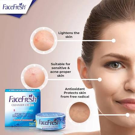 Face Fresh Cleanser Cream Facial Skincare Moisture 23g Hydrating Face Wash Deep Cleaning Nourishing Formula Daily Beauty Care